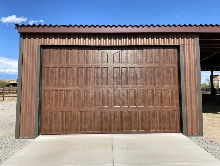 Walnut Northampton Garage Door